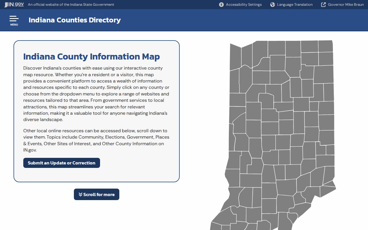 Larwill warrant search official Whitley place directory